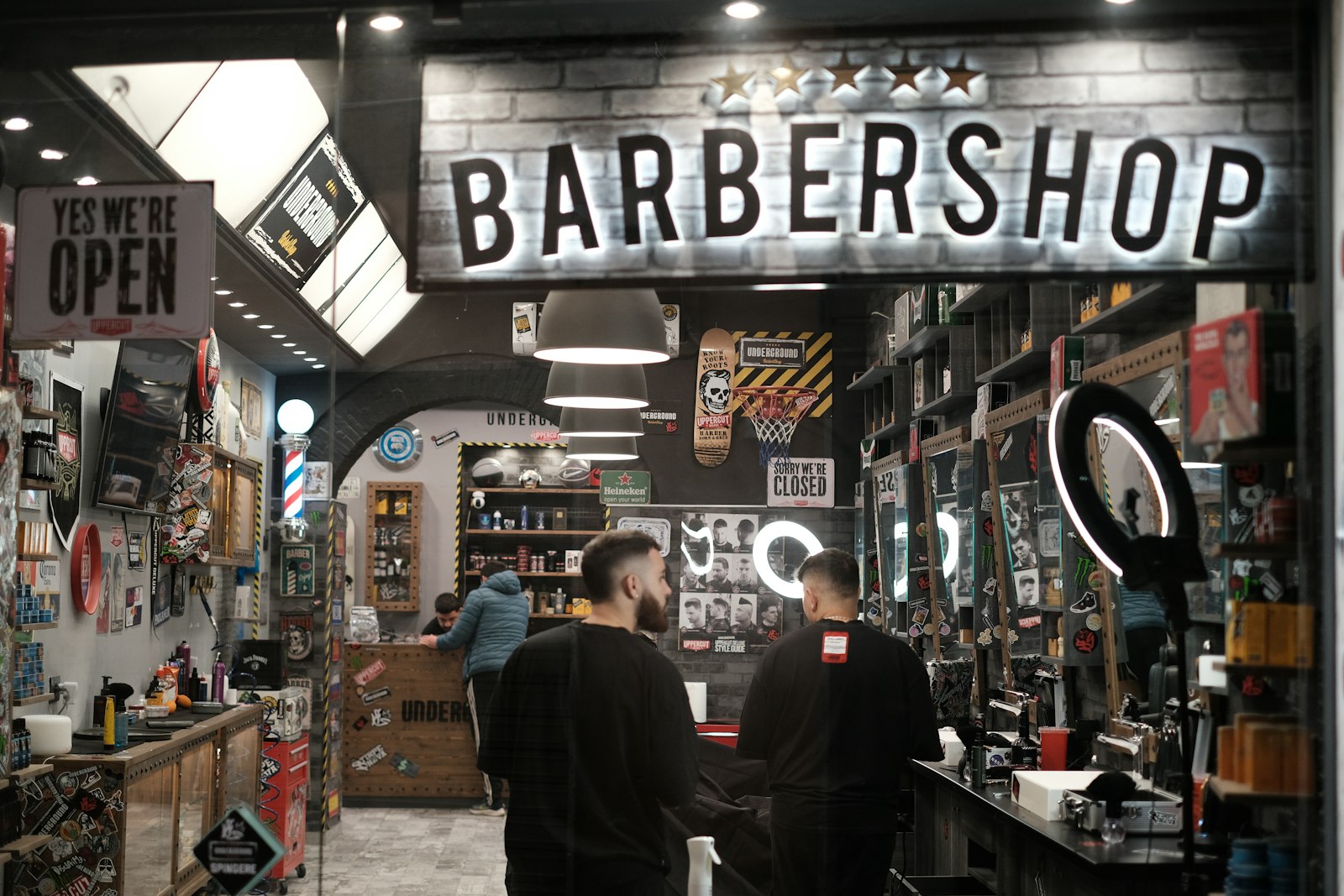 Barber work