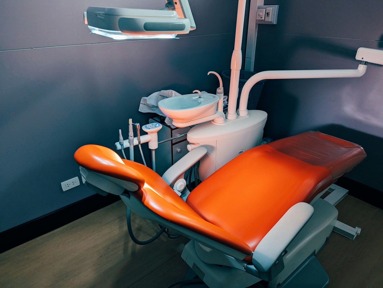 Dental hygienist smiling