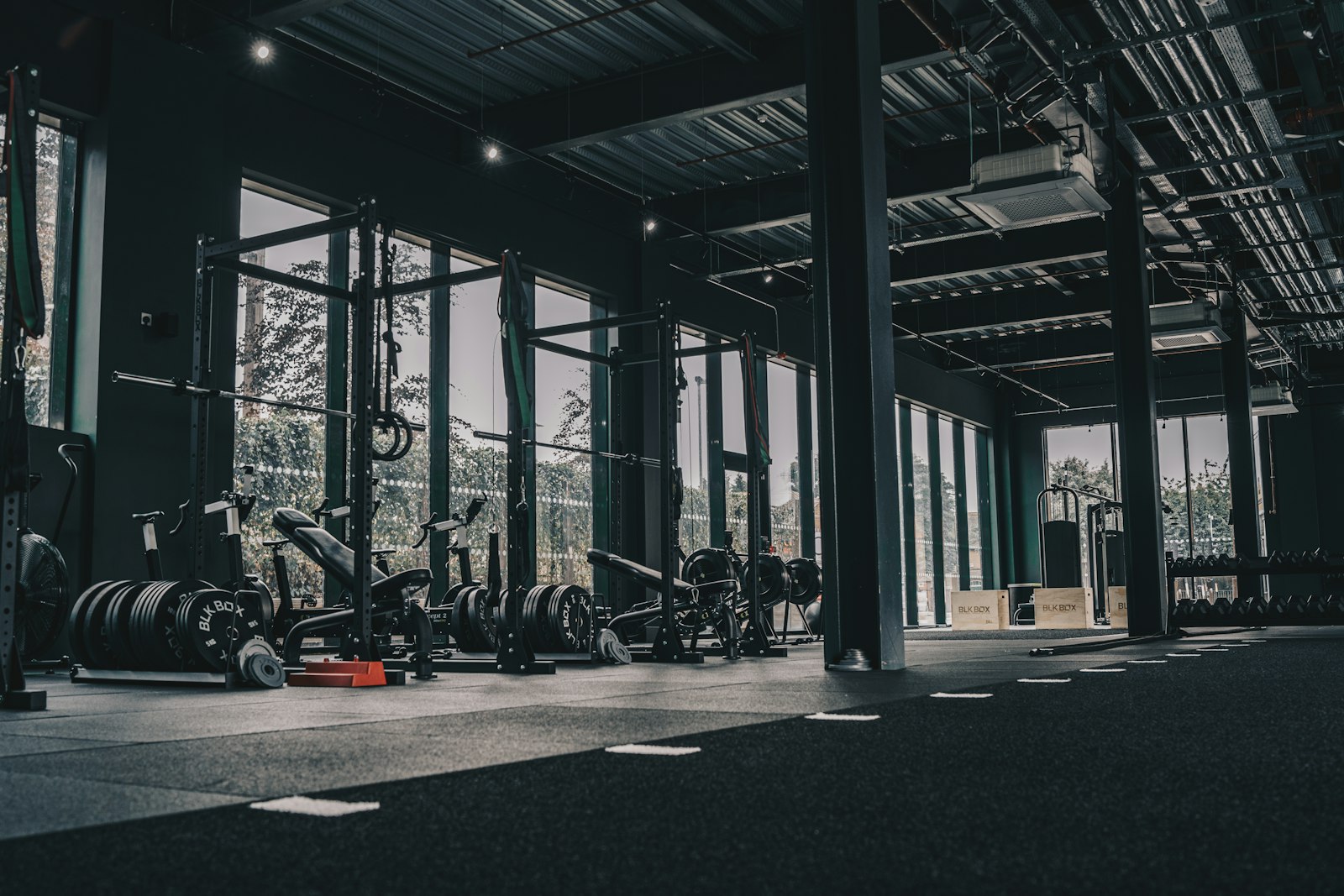 Open gym floor