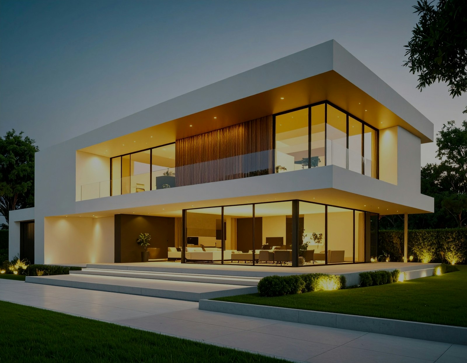 Interior of a represented residence